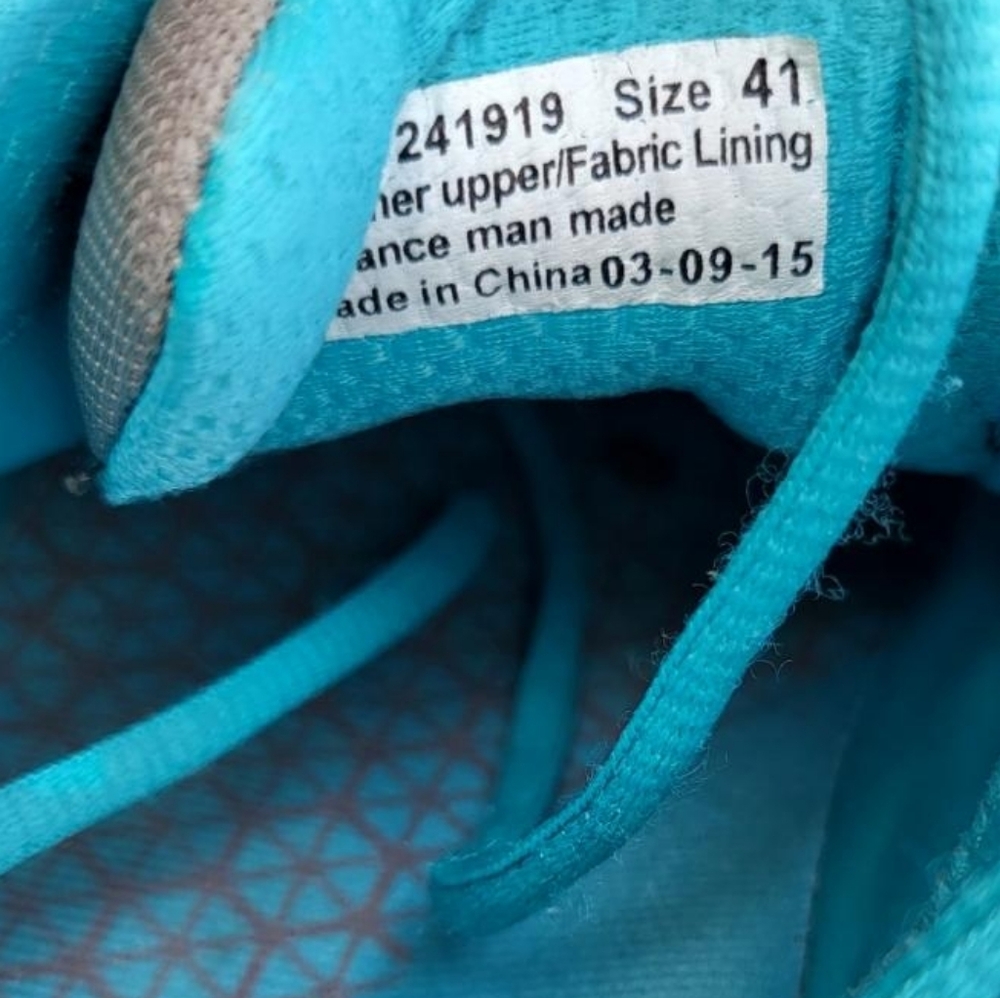 41 Dansko Shayla Athletic Walk Run Tennis Shoe Sneaker Gray Blue Women 10.5 11 - Picture 8 of 9